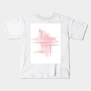 Pink strokes Kids T-Shirt